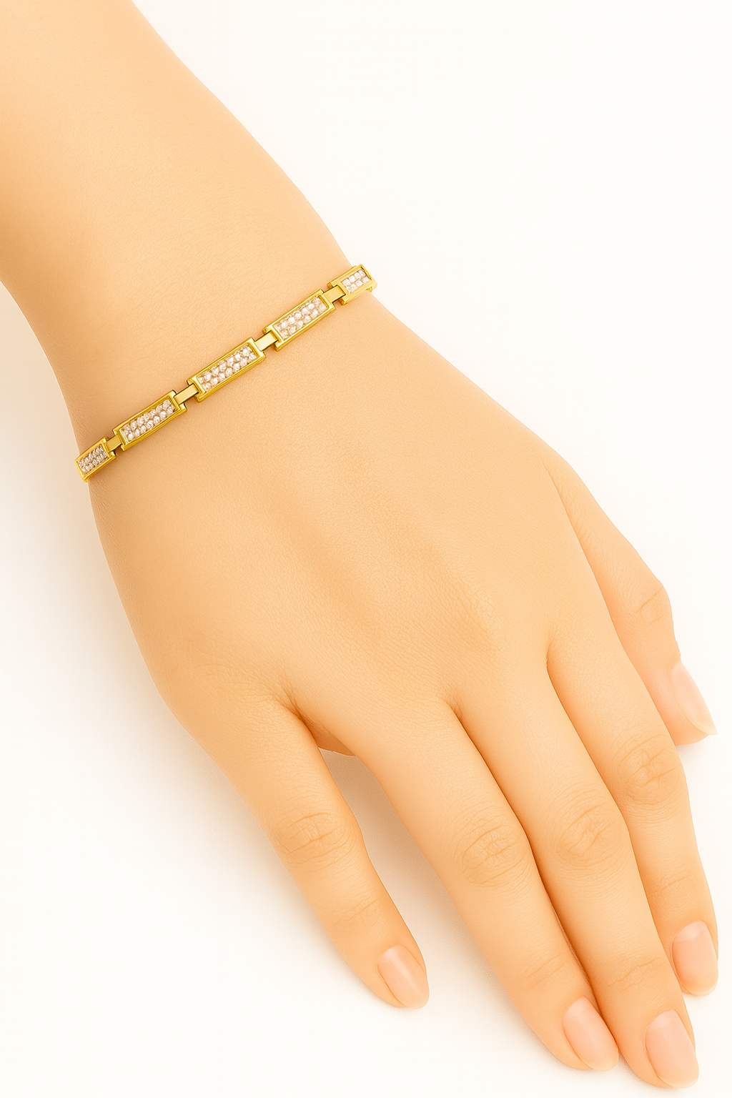 18K Gold Coated Copper Bracelet - #1702