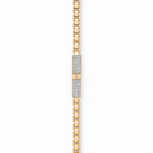 18K Gold Coated Copper Bracelet - #1629