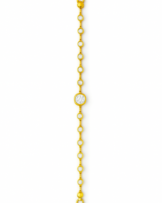 18K Gold Coated Copper Bracelet - #1736