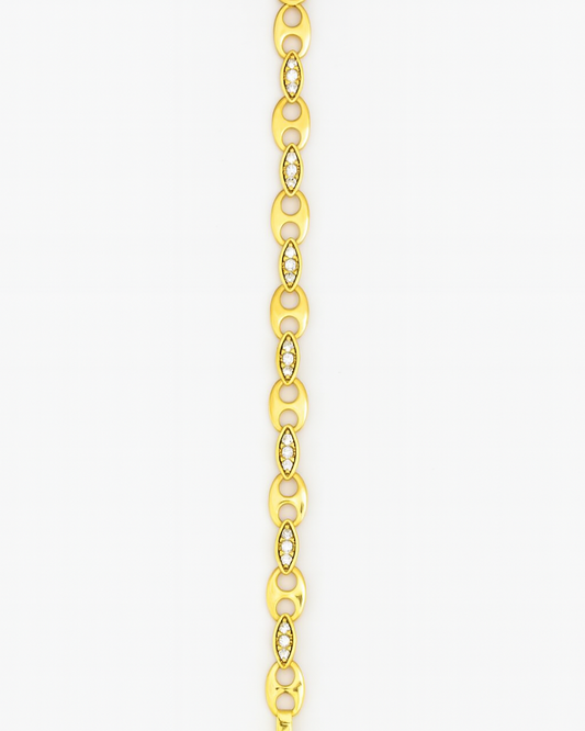 18K Gold Coated Copper Bracelet - #1757